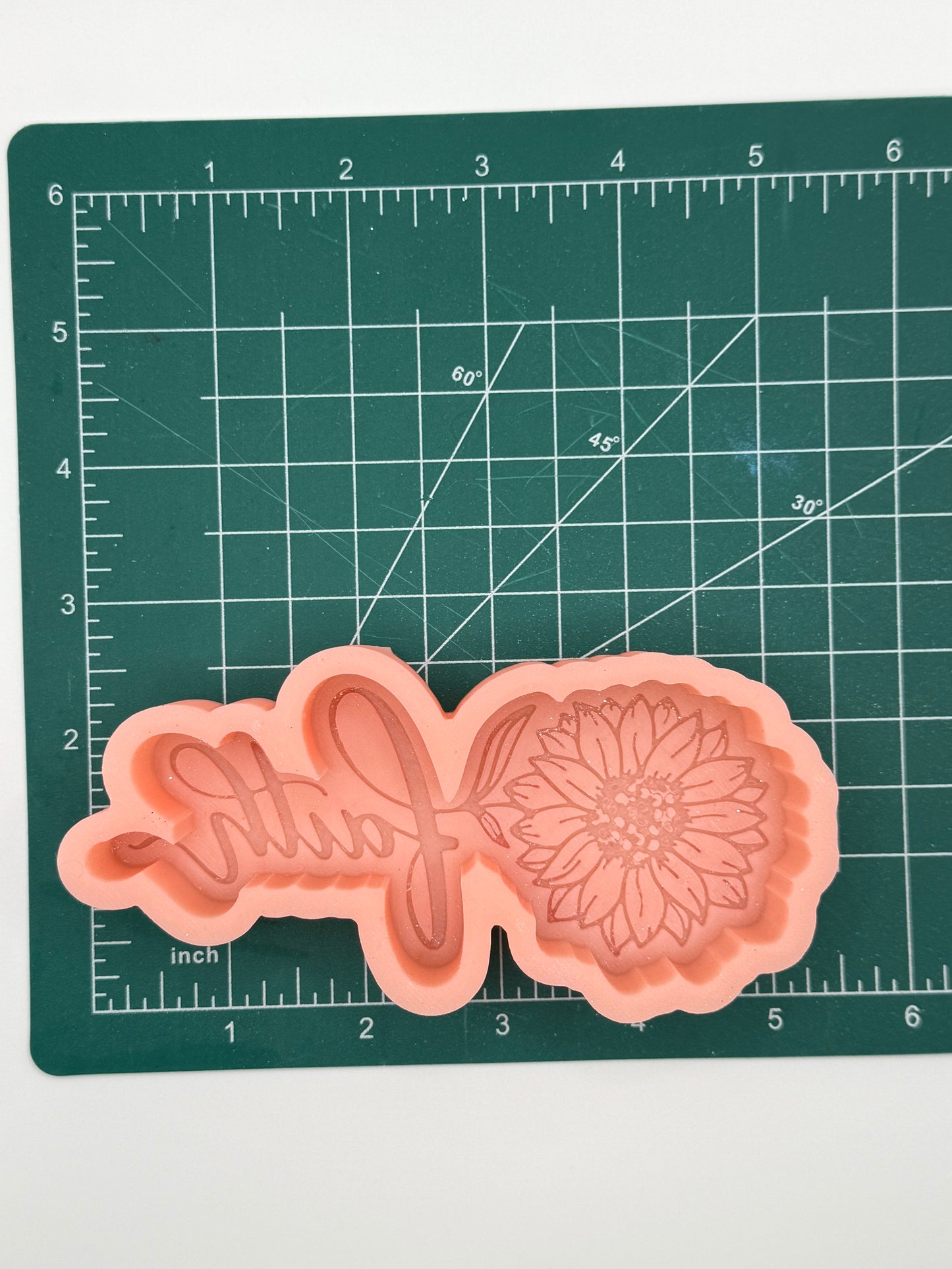 Faith Sunflower Freshie Mold | Silicone Freshie Mold
