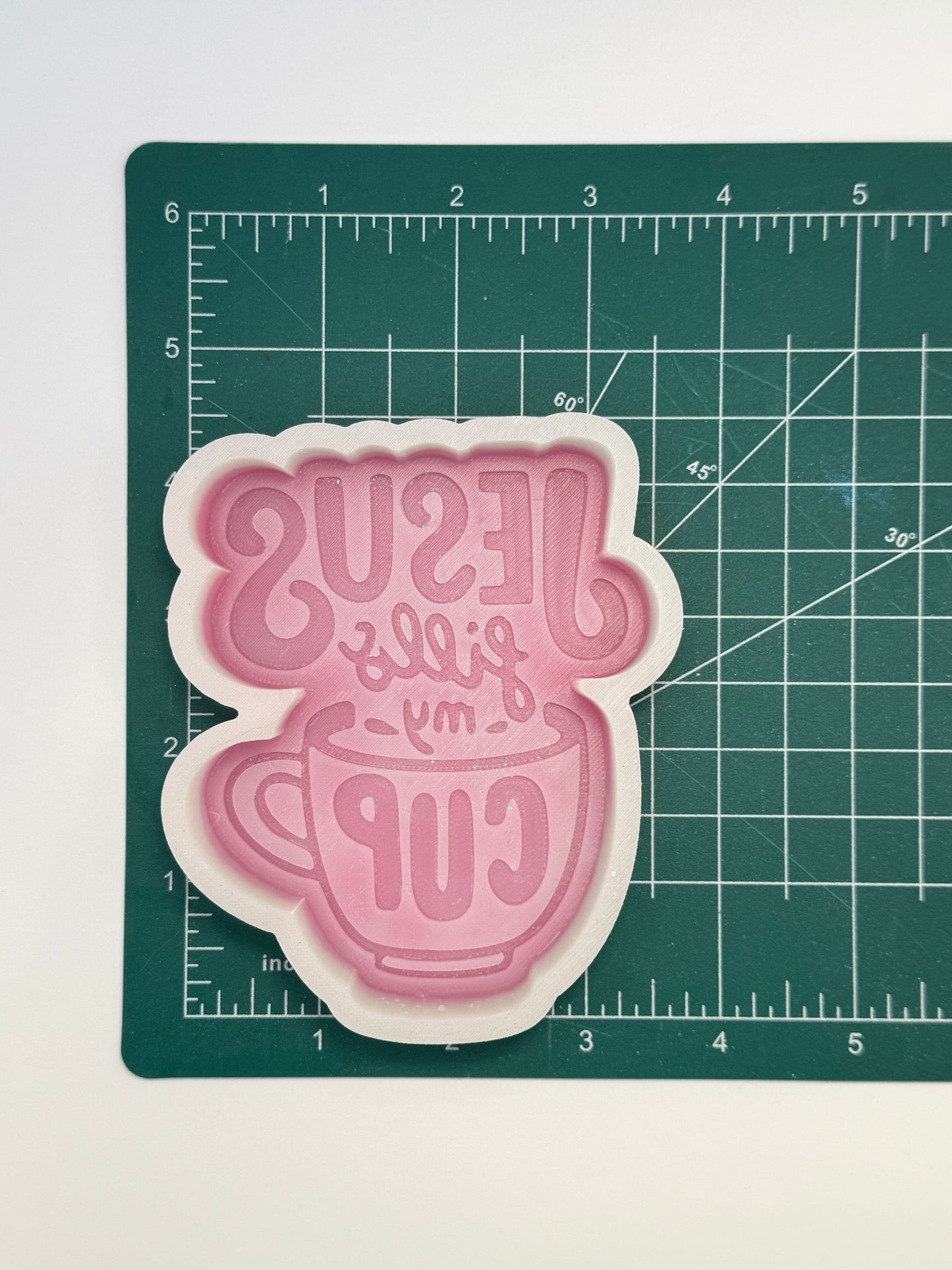 Jesus Fills My Cup Freshie Mold | Silicone Freshie Mold