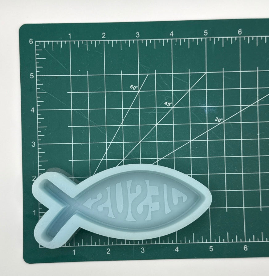 Jesus Fish Freshie Mold | silicone freshie mold