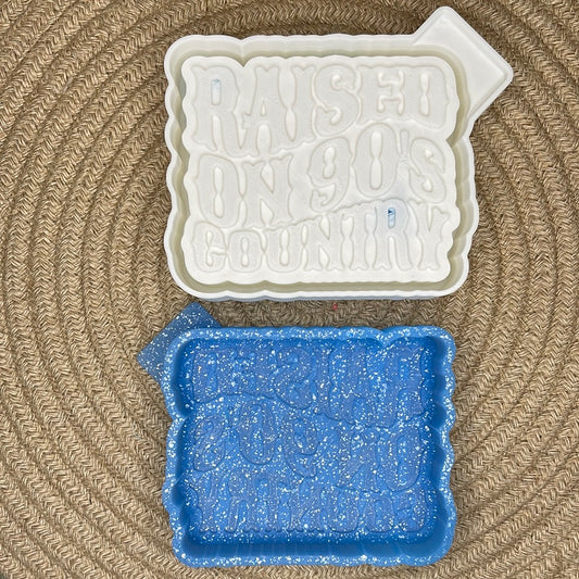 Raised on 90’s Country Freshie Mold | Silicone Freshie Mold