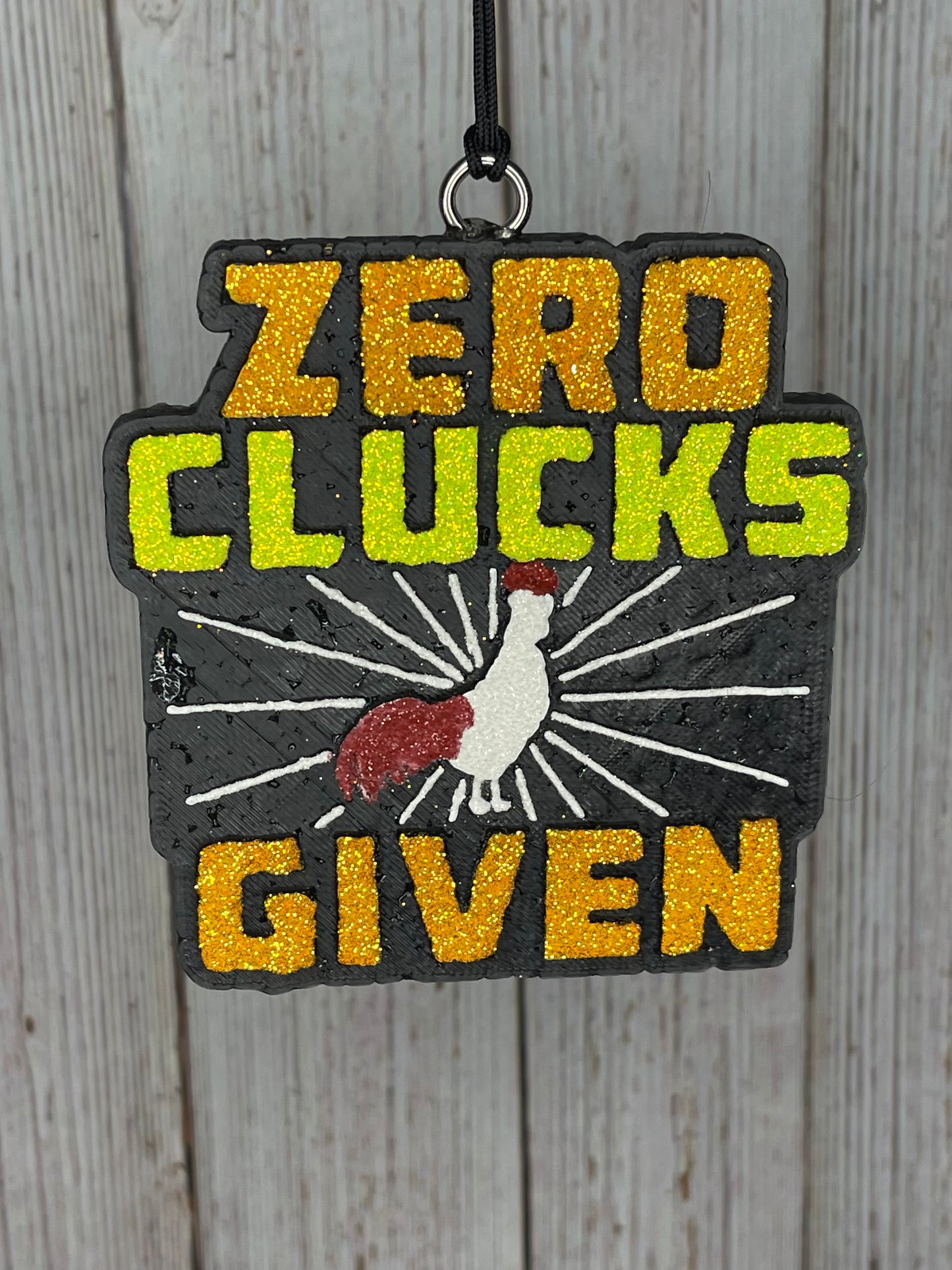 Zero Clucks Given | silicone freshie mold