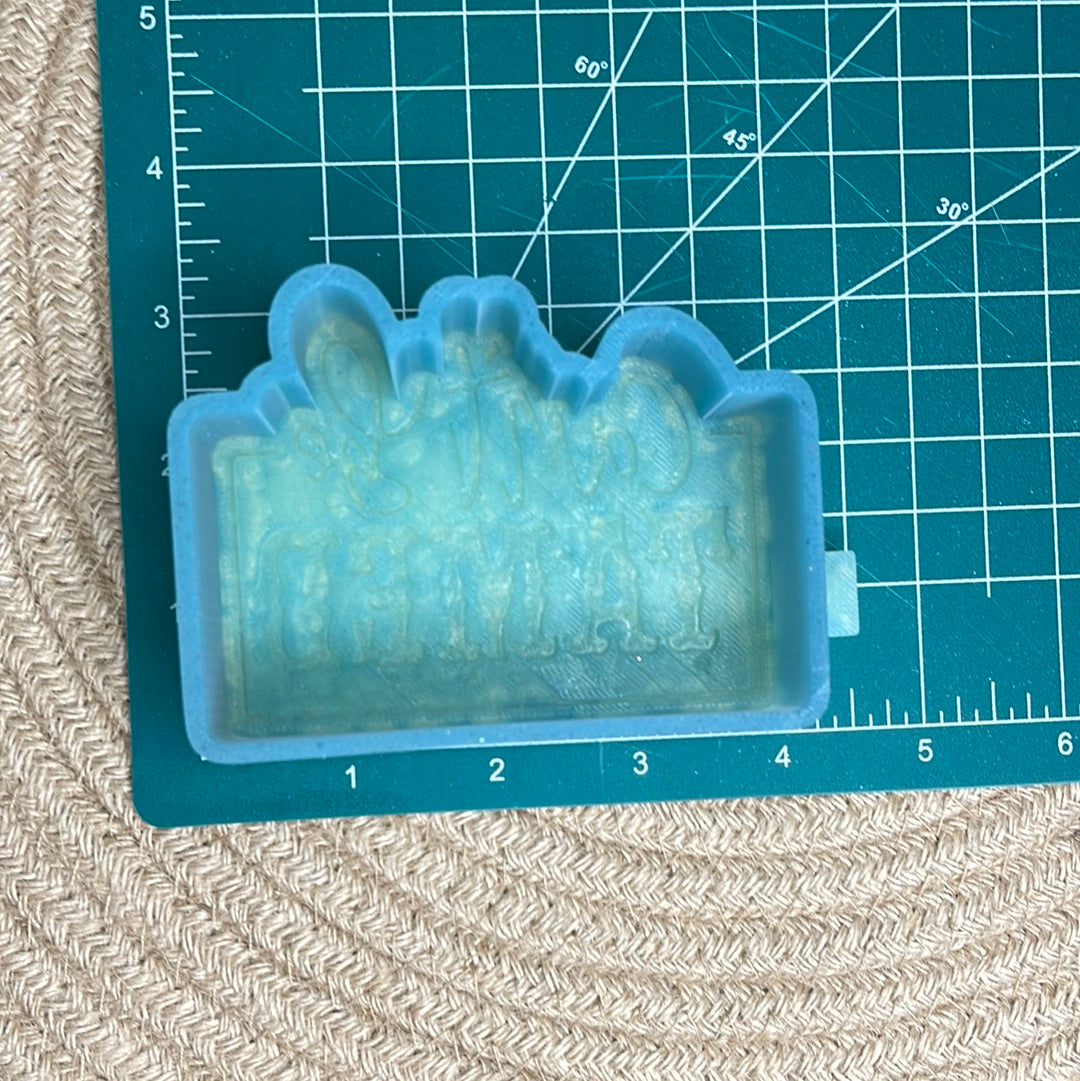 Can’t Be Tamed Freshie Mold | Silicone Freshie Mold