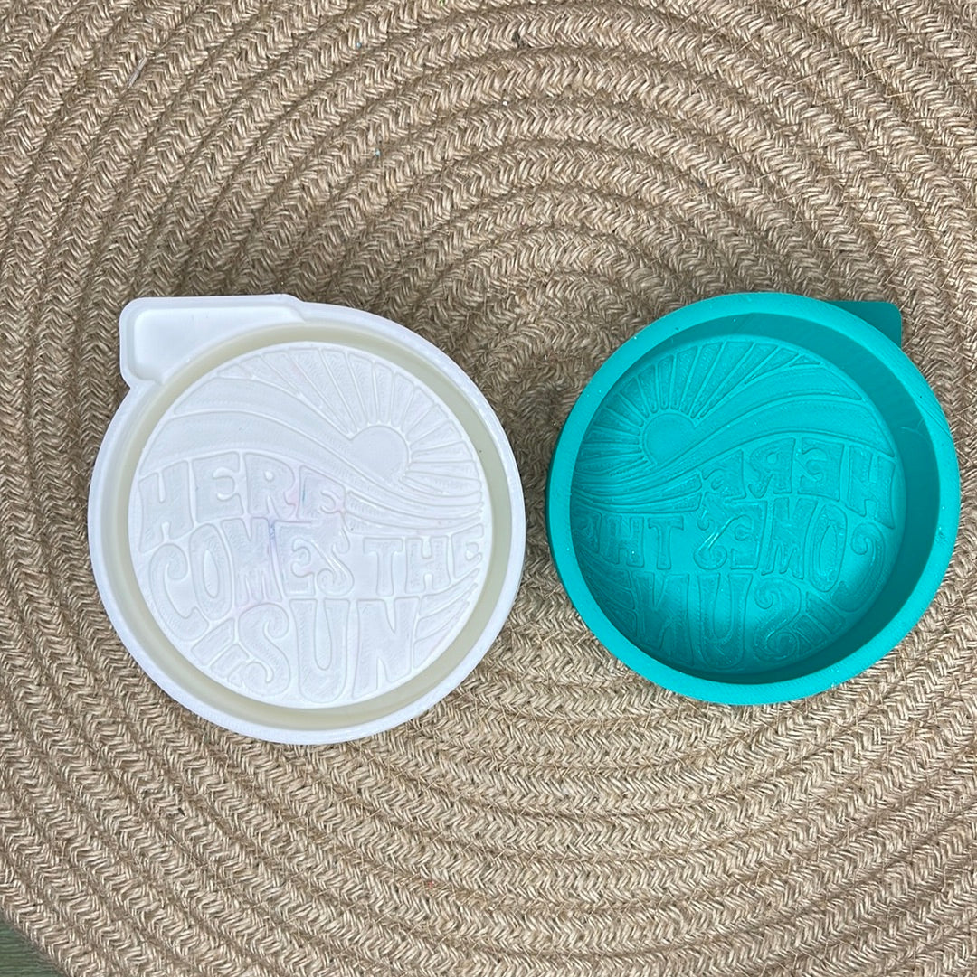 Here Comes The Sun Freshie Mold | silicone freshie mold