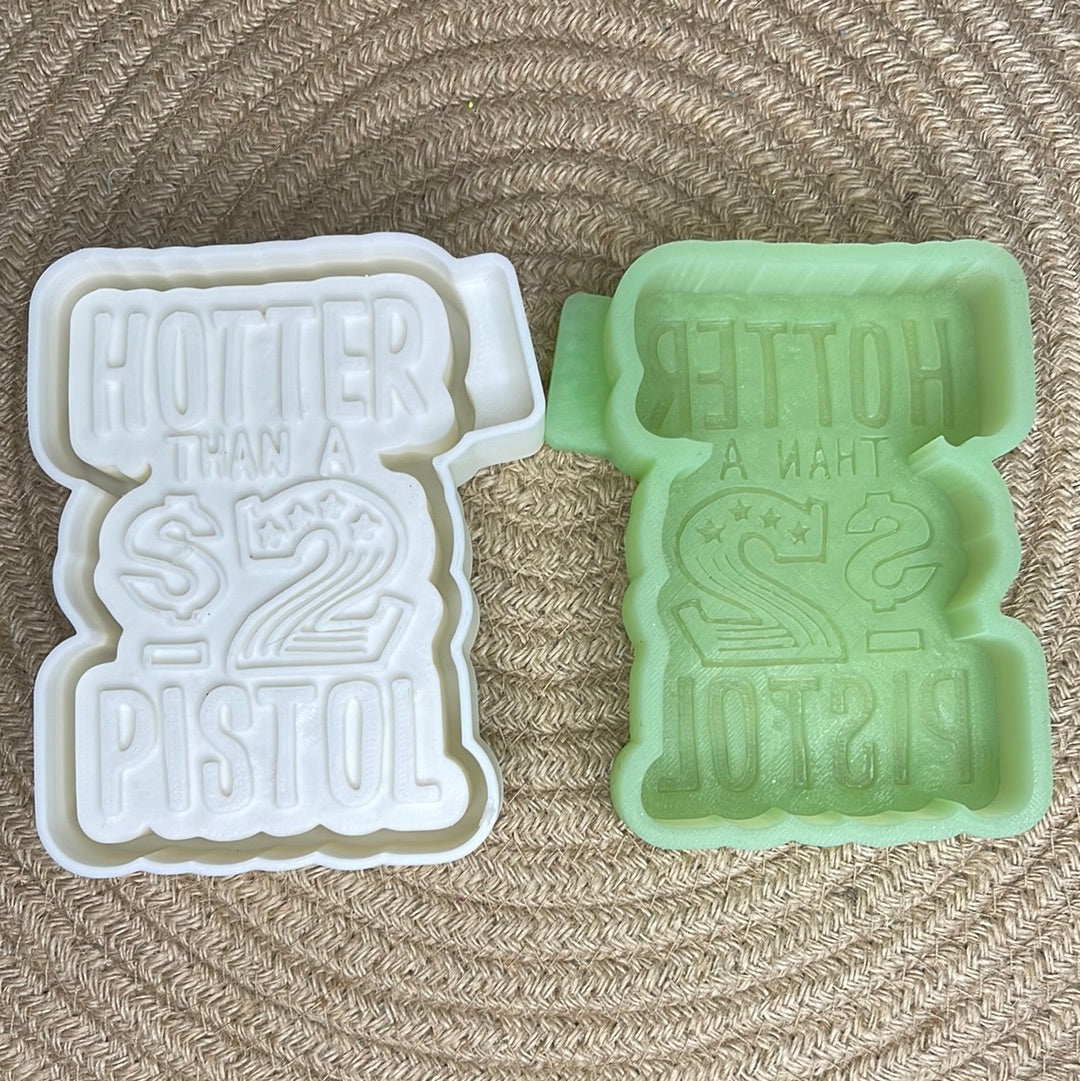 Hotter Than a $2 Pistol Freshie Mold | Silicone Freshie Mold