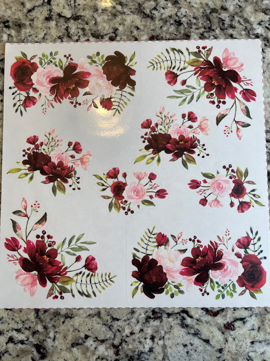 Create by Firefly - 12 x 12 decal/element sheet