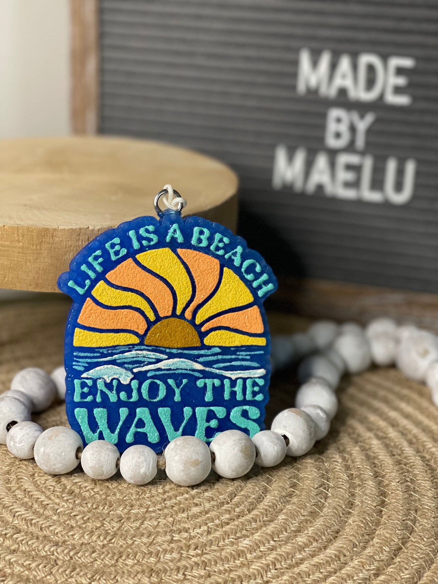 Life’s a Beach | Enjoy the Waves | silicone freshie mold