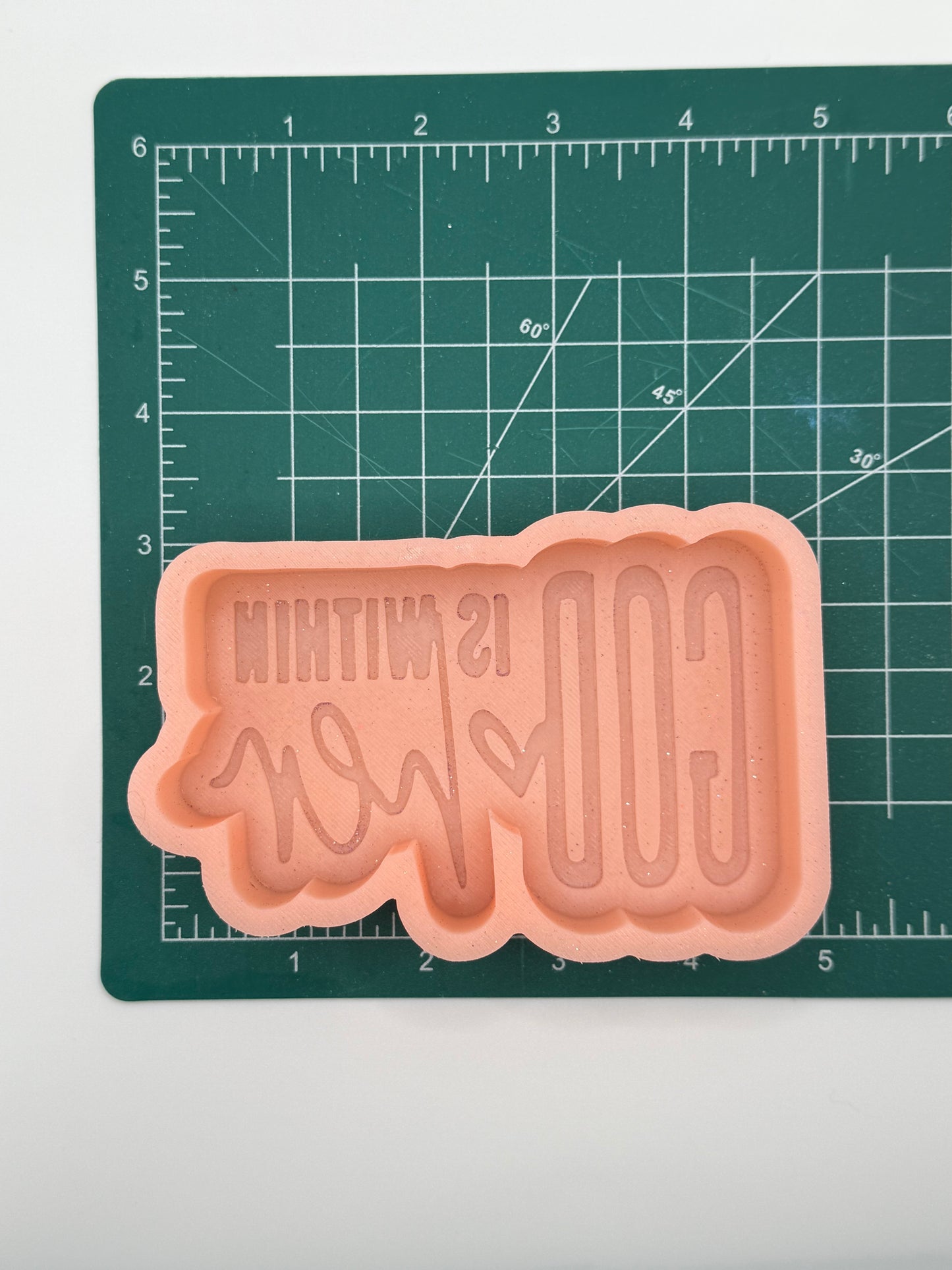 God is Within Her Freshie Mold | Silicone Freshie Mold