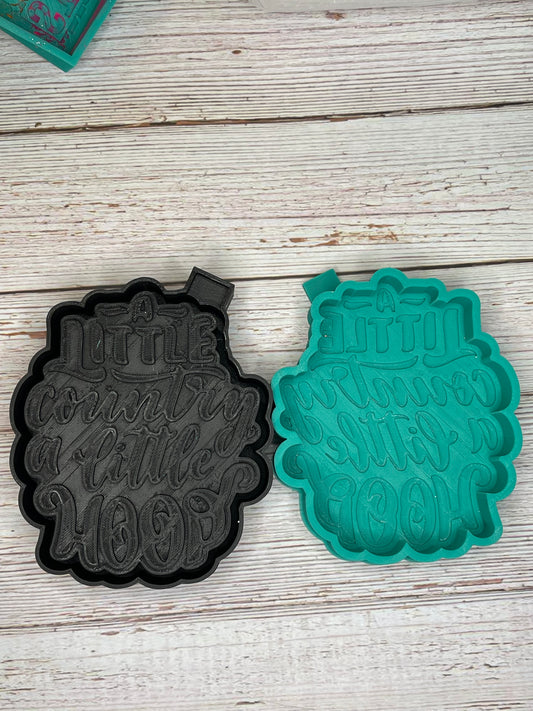 Large Little Country | Little Hood | silicone freshie mold