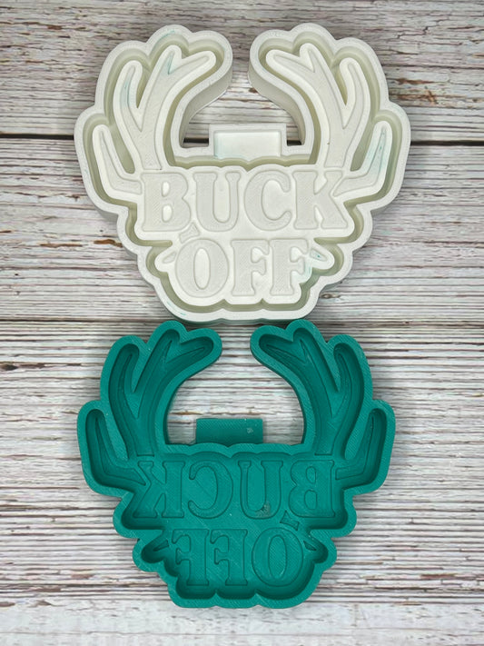 Buck Off | silicone freshie mold