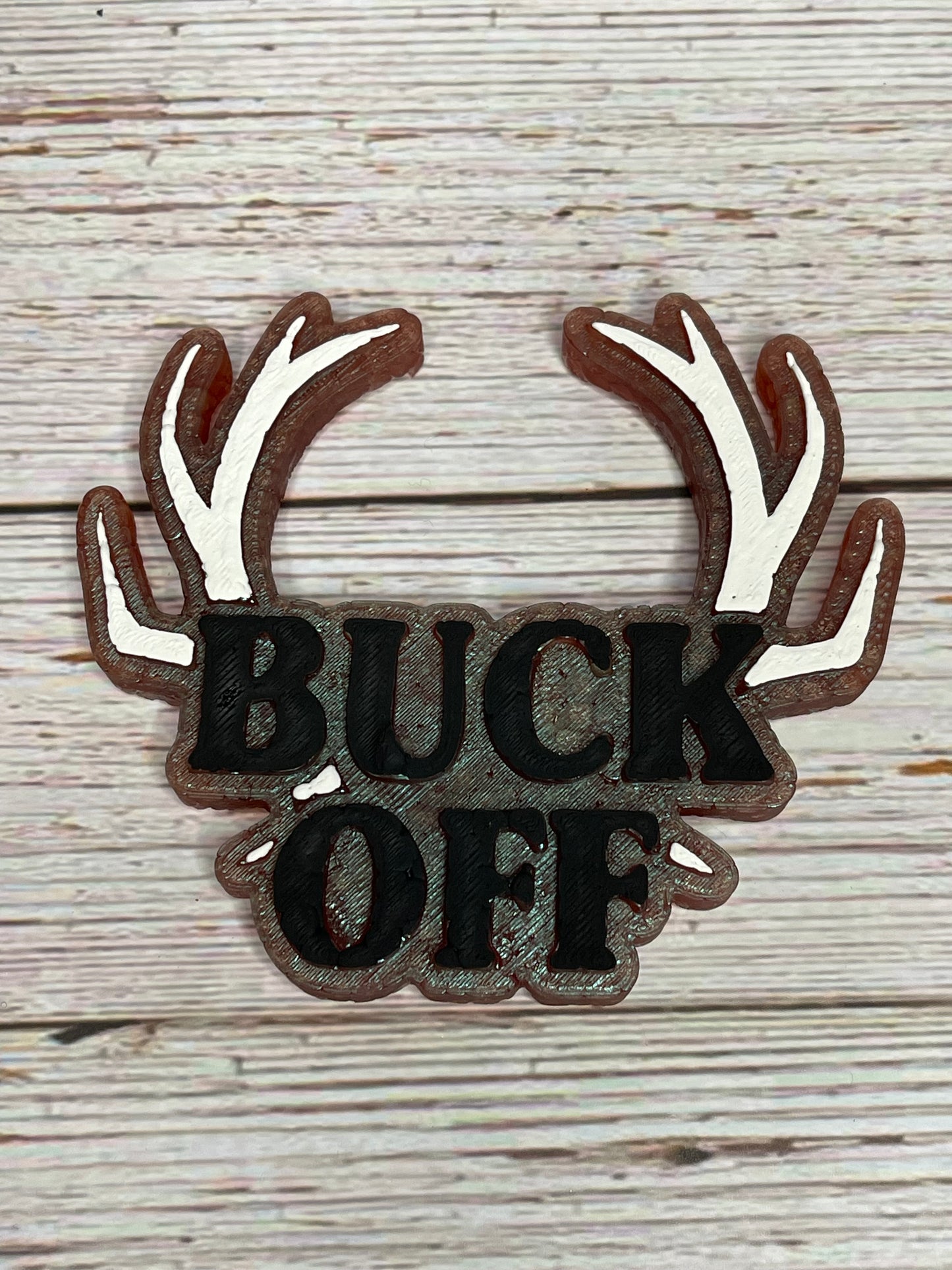 Buck Off | silicone freshie mold