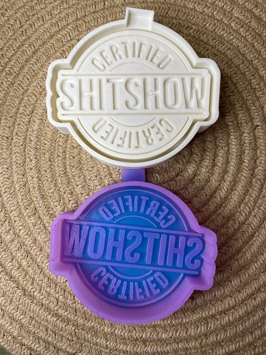 Shitshow Certified | silicone freshie mold