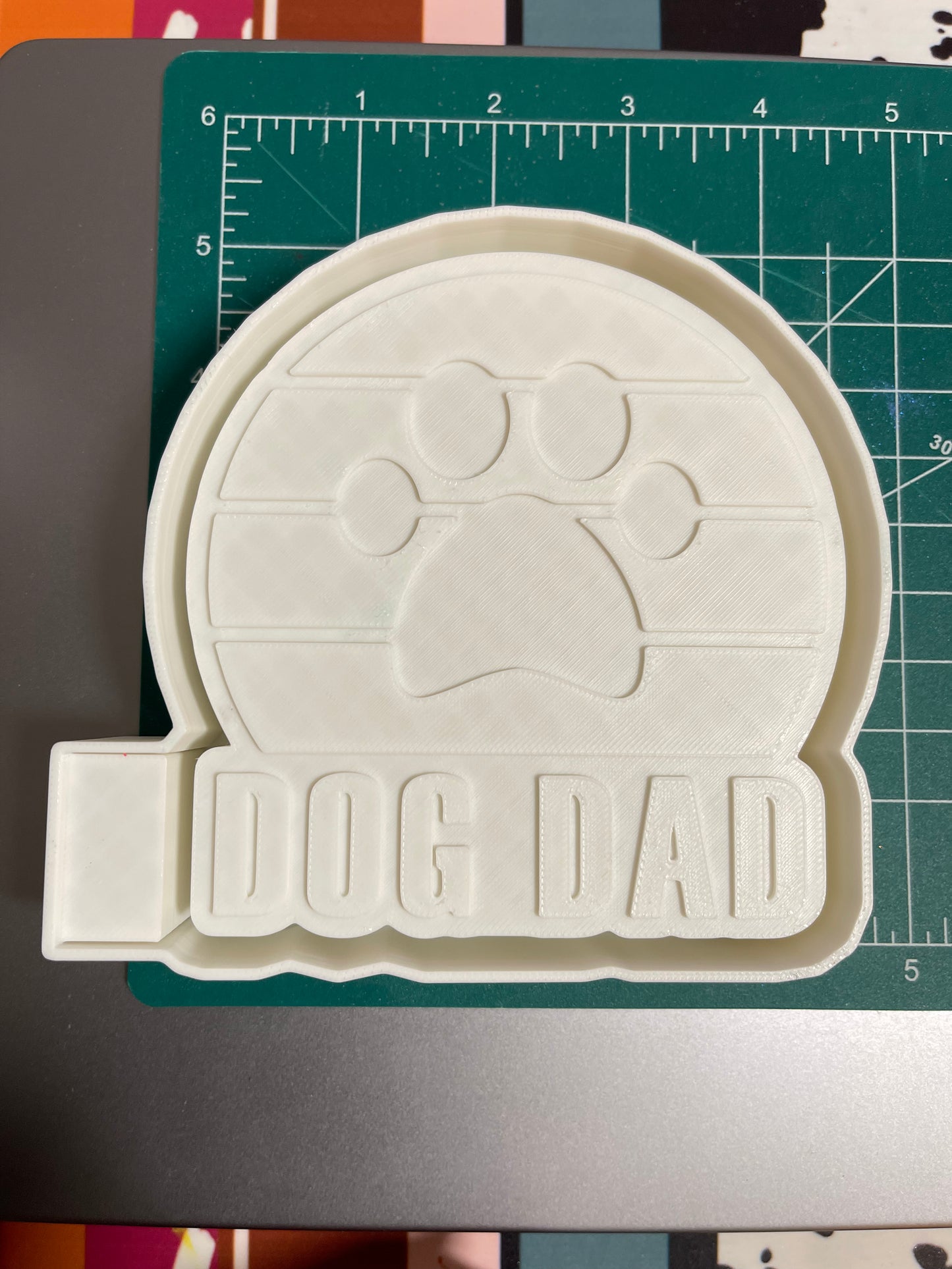 Dog Dad Freshie Mold | Silicone Freshie Mold