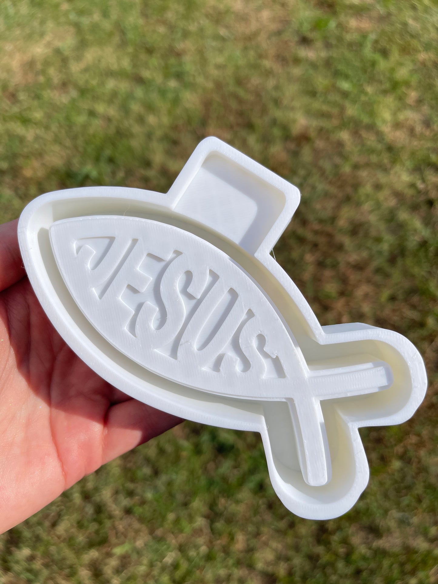 Jesus Fish Freshie Mold | silicone freshie mold