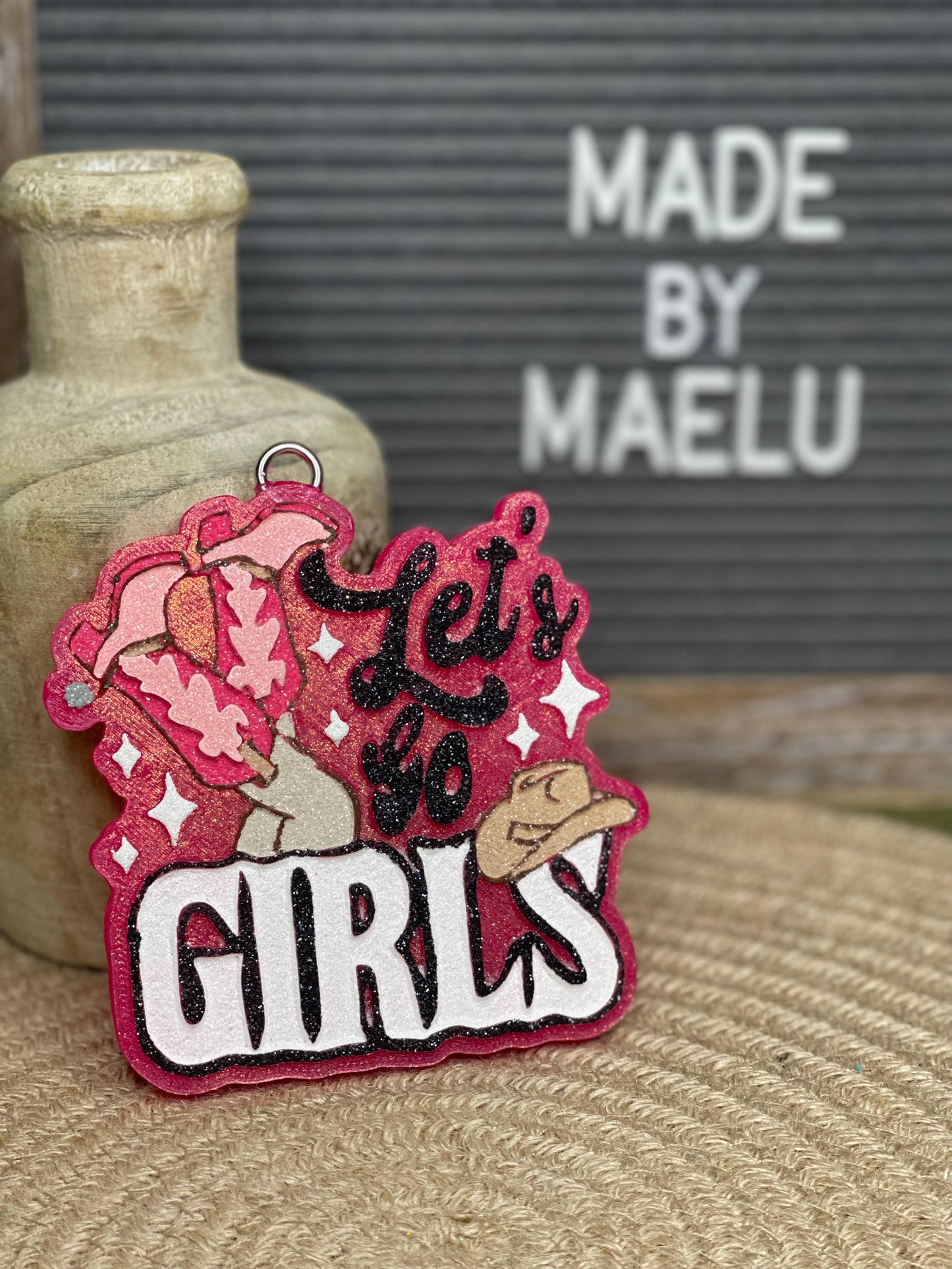 Let's Go Girls Freshie Mold | Silicone Freshie Mold