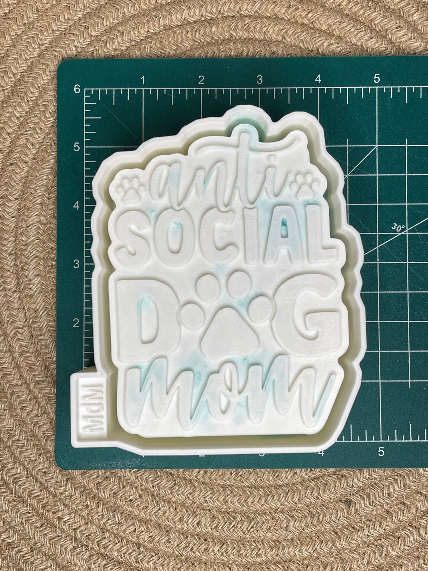 Anti-Social Dog Mom Freshie Mold | Silicone Freshie Mold