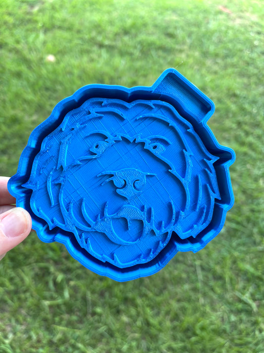 Goldendoodle Freshie Mold | Silicone Freshie Mold