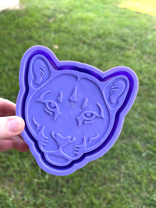 Cougar | silicone freshie mold