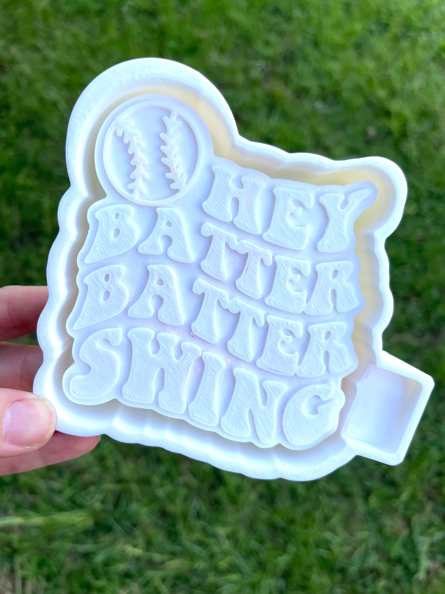 Hey Batter Batter Swing | silicone freshie mold