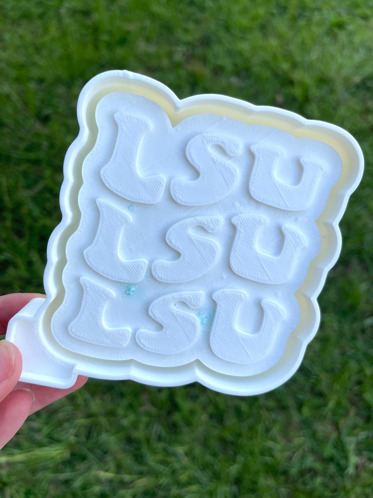 LSU x 3 Freshie Mold | Silicone Freshie Mold