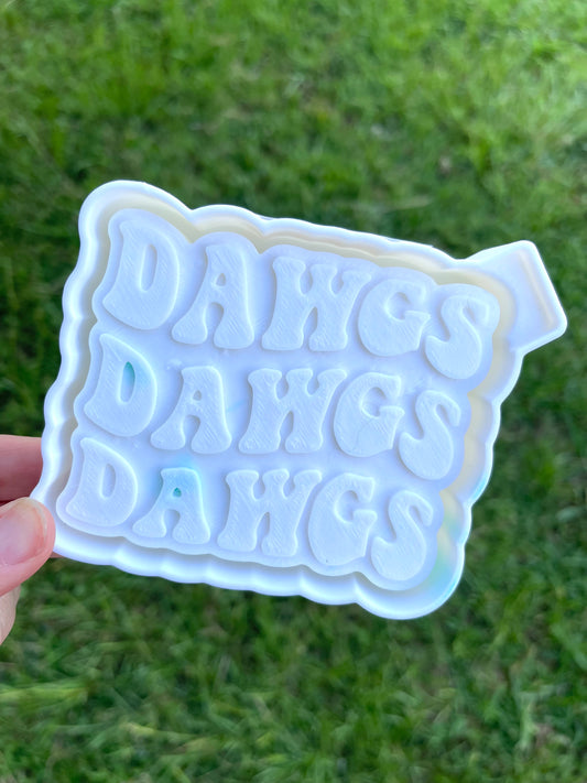 Dawgs x 3 Freshie Mold | Silicone Freshie Mold