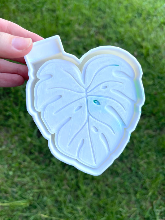 Monstera Leaf | silicone freshie mold