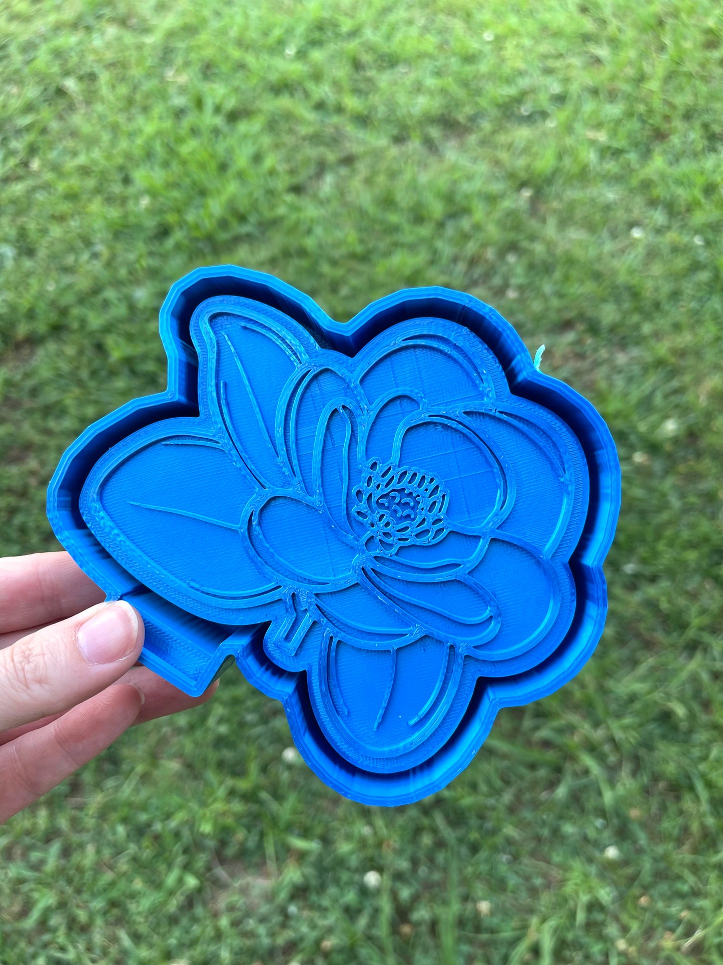 Magnolia | silicone freshie mold