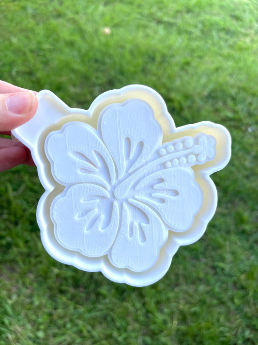 Hibiscus | silicone freshie mold