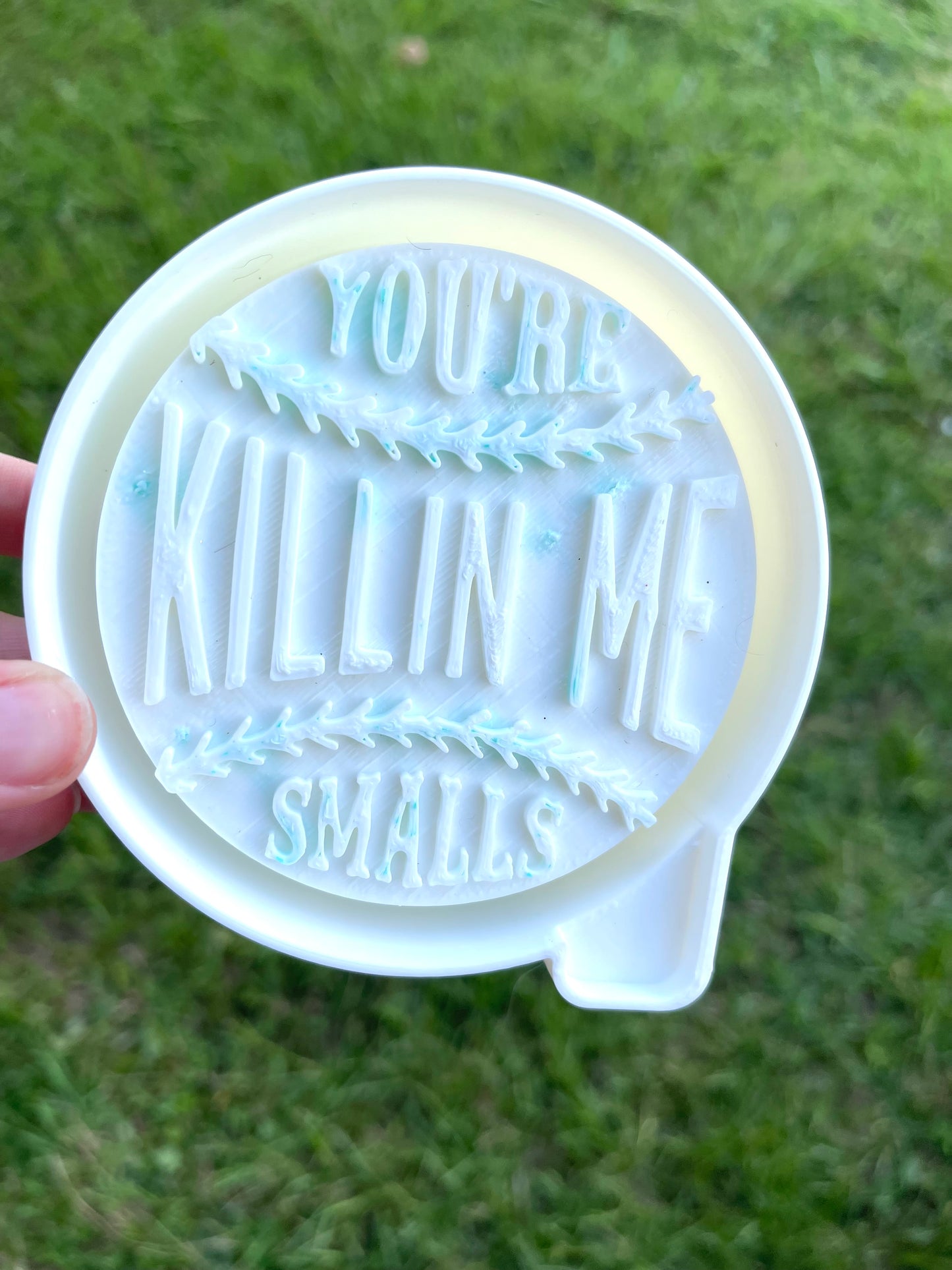 Smalls Baseball | silicone freshie mold