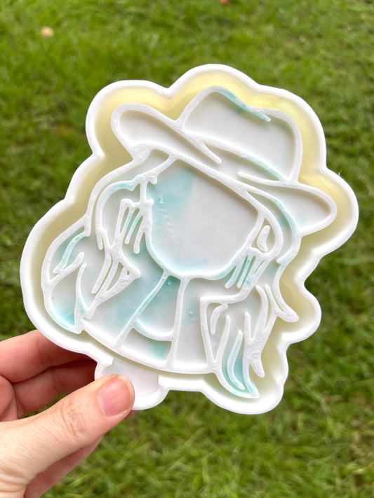 Cowgirl Freshie Mold | Silicone Freshie Mold