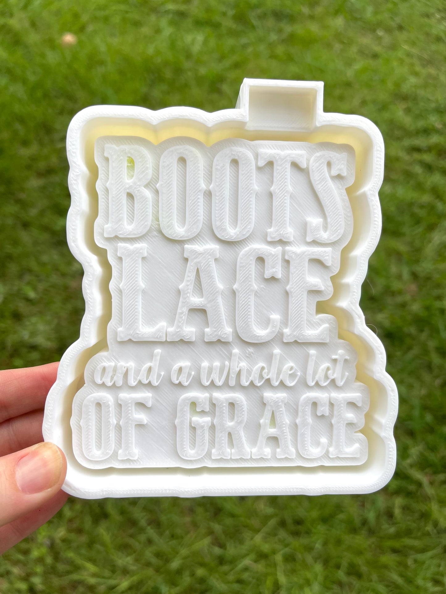 Boots, Lace, and a whole lot of Grace Freshie Mold | Silicone Freshie Mold