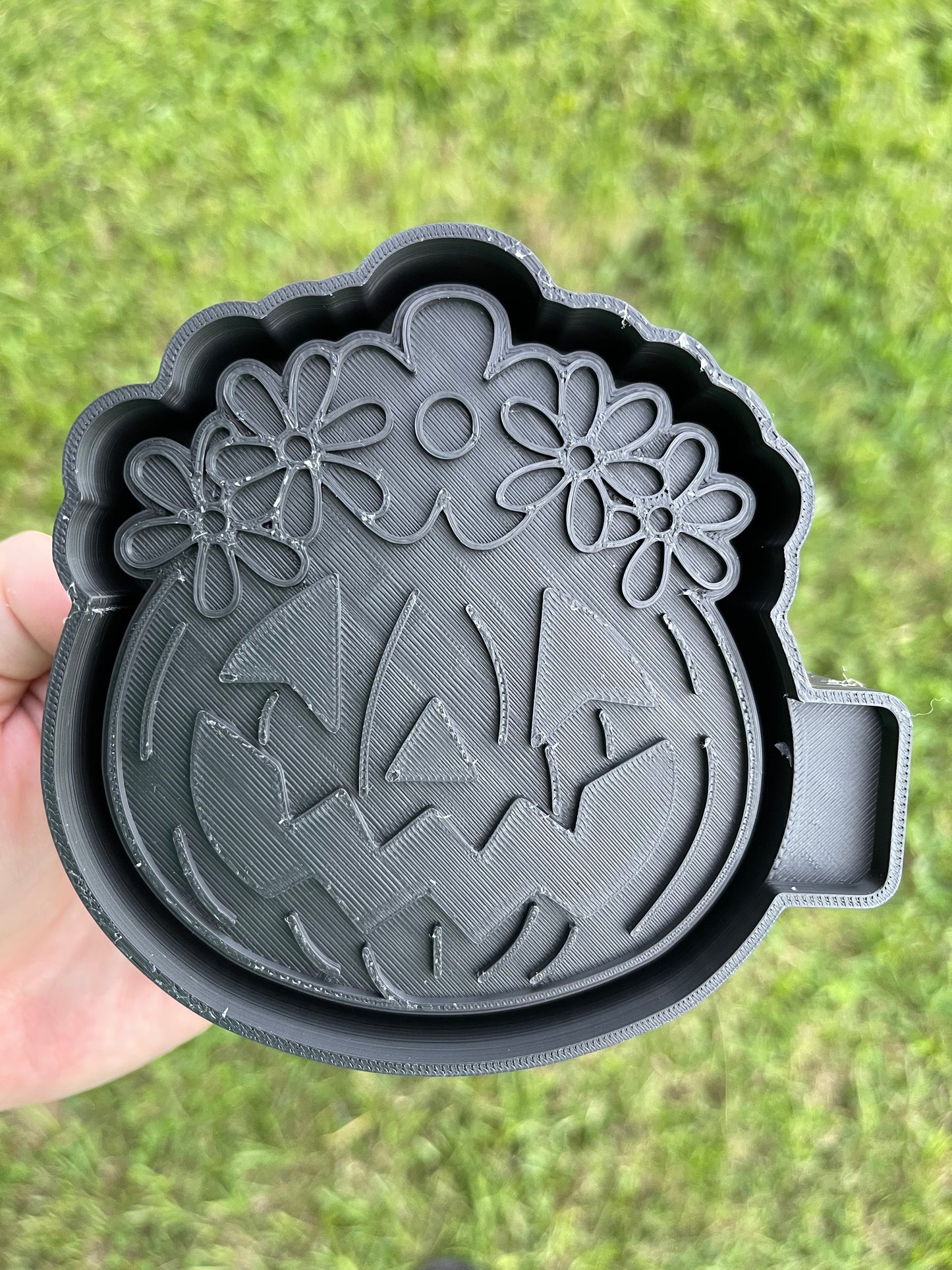 Floral Pumpkin Freshie Mold | Silicone Freshie Mold