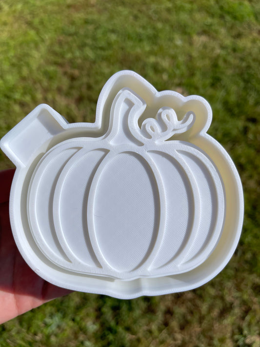 Pumpkin (Inset) Freshie Mold | silicone freshie mold