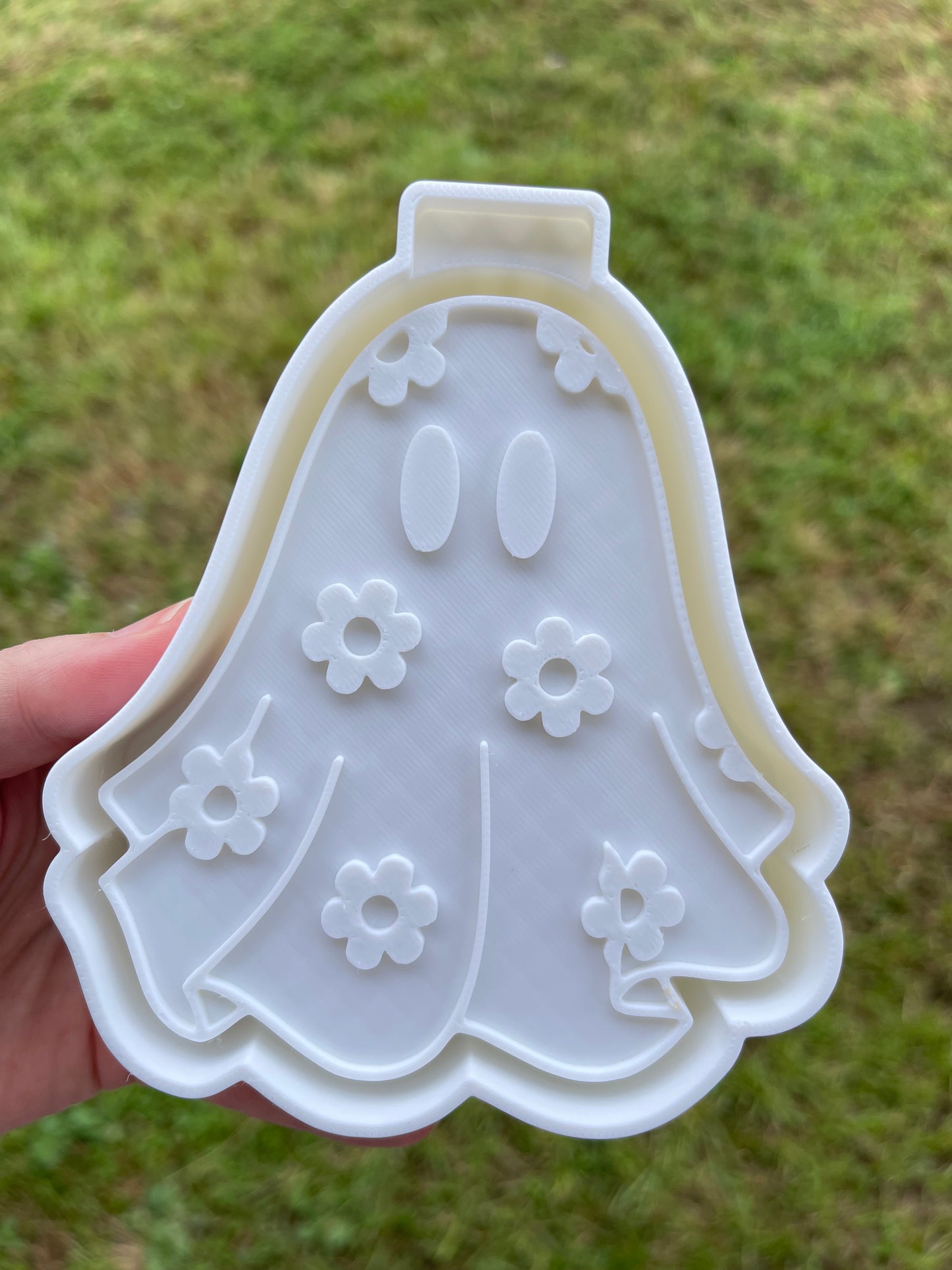 Floral Ghost Freshie Mold | silicone freshie mold